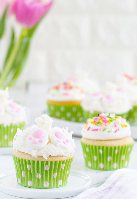 Bunny Butt Cupcakes Recipe - Fun Springtime, Easter - Life's